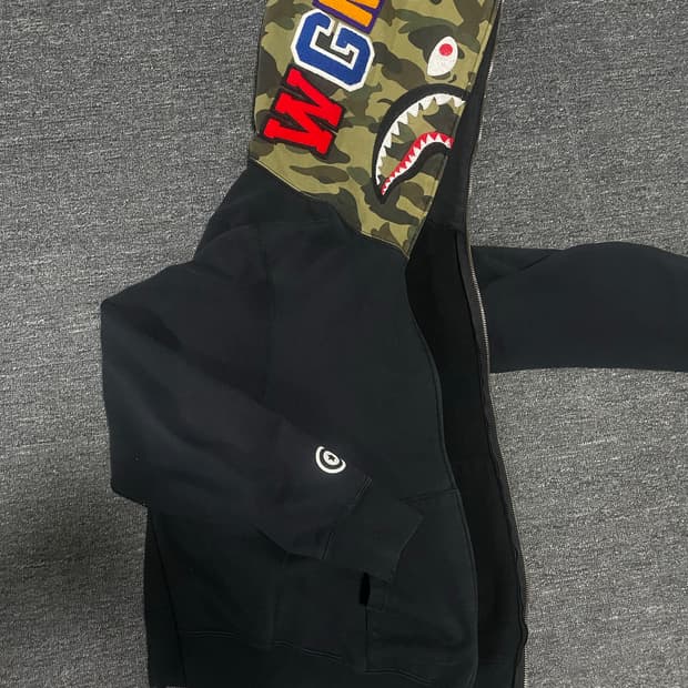 베이프 후드집업 L