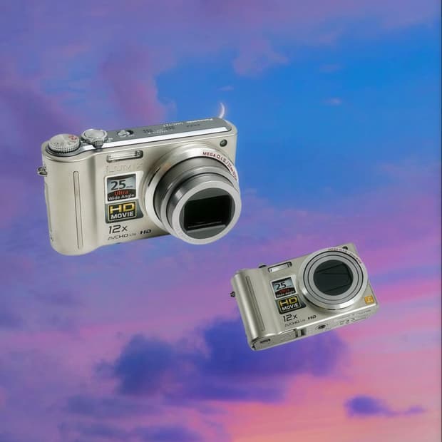 라이카렌즈!) 파나소닉 루믹스 tz7 Lumix 빈티지 디카