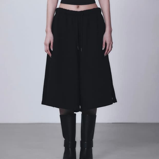 트리밍버드 버뮤다 Zipper Finishing Sweat Bermuda