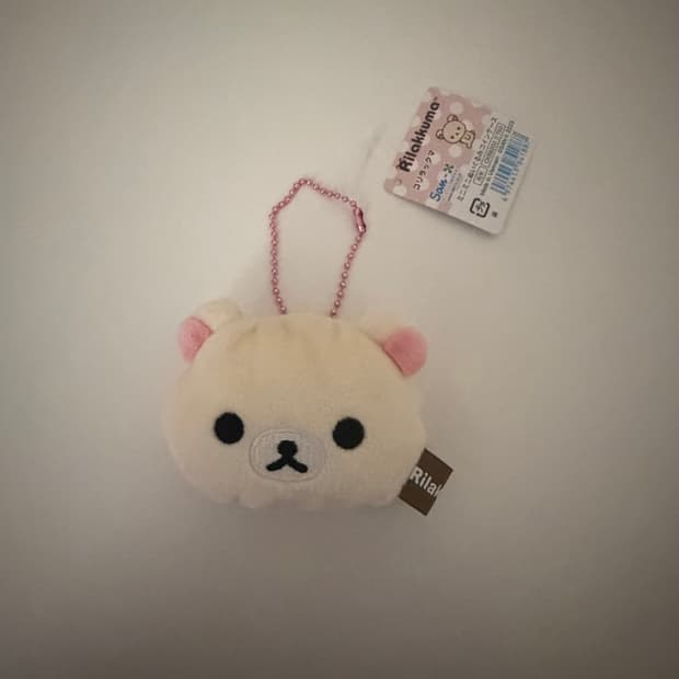 코리락쿠마 동전 파우치 키링