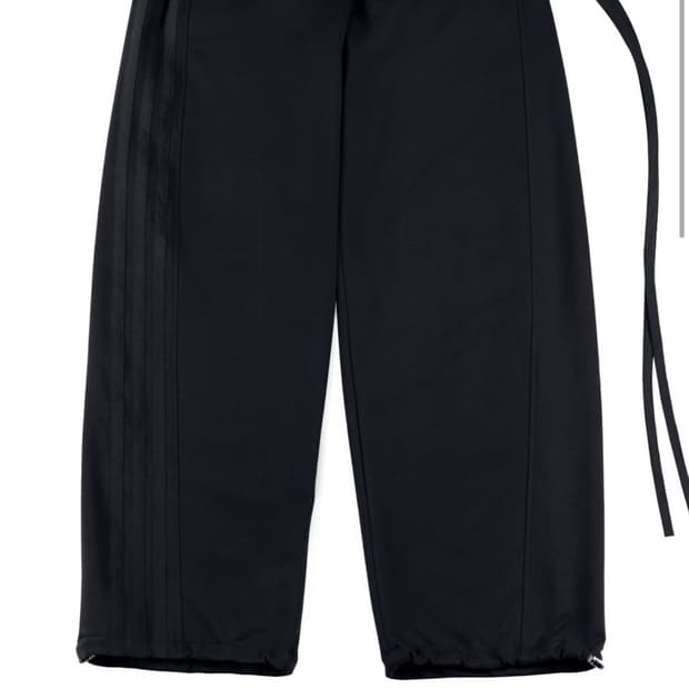 different is ok layered track pants