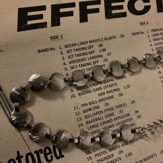 빗살 팬던트 목걸이