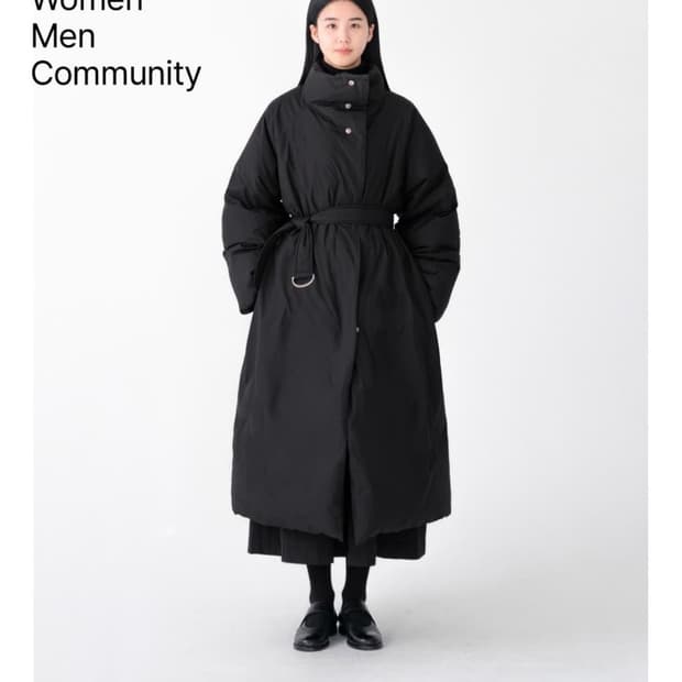 유노이아 롱패딩 블랙 구해요