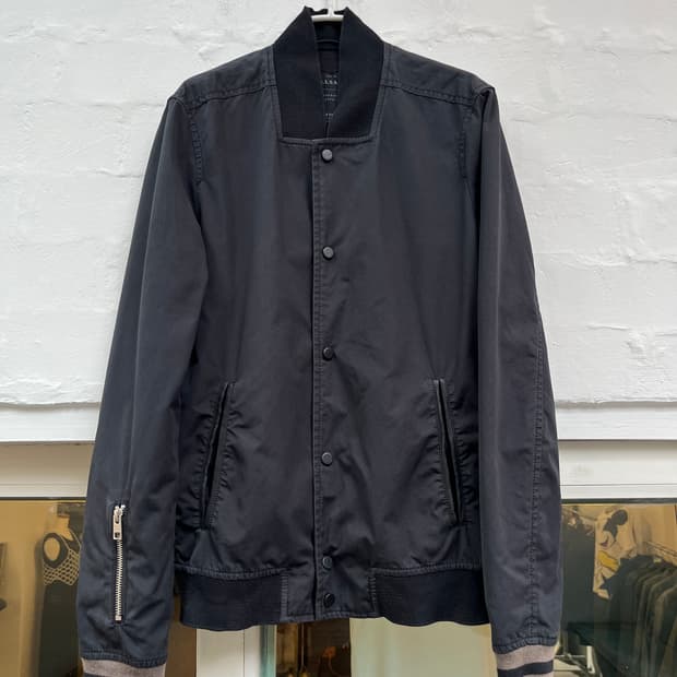 Allsaints 네이비 블루종 S