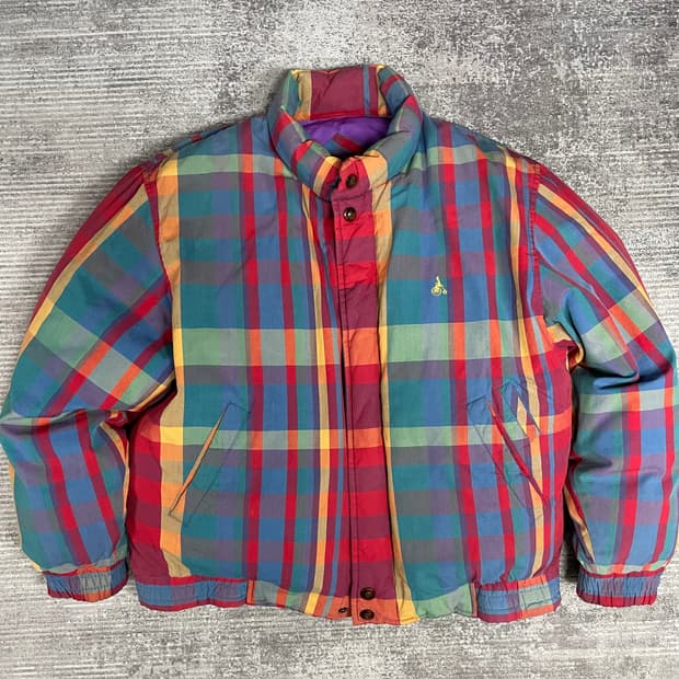 80s vintage Bean pole  다운푸퍼