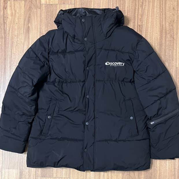 디스커버리 벤치파카 블랙 XL