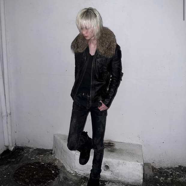 Yasuyuki lishii Leather Jacket