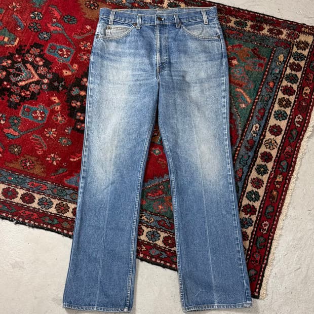 80’s USA Made 리바이스 517 오렌지탭 부츠컷 리바이스 청바지