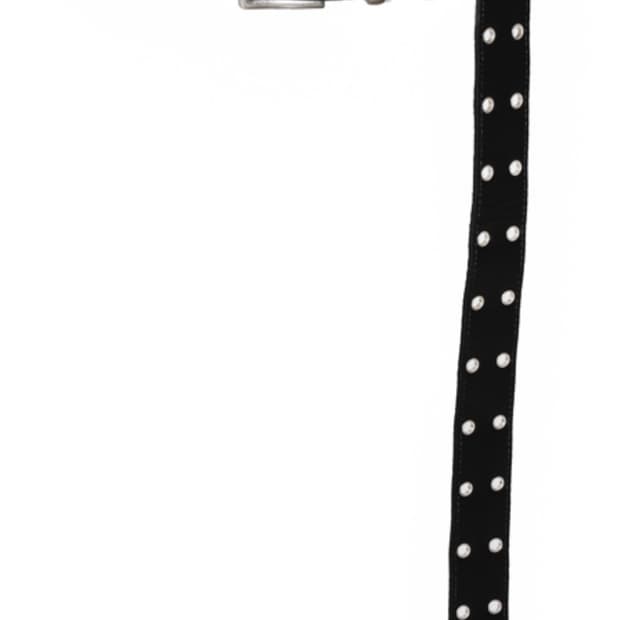 Kamien x MJD DOUBLE HOLE BELT BLACK