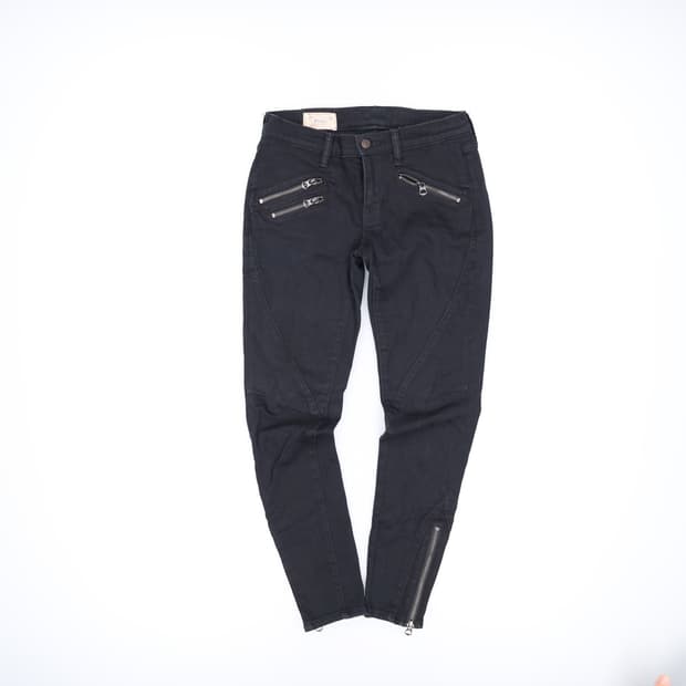 27 폴로 여성 블랙 일자데님 0430H