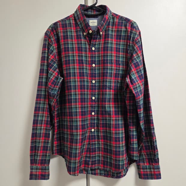 Havard 아메리칸 플란넬 체크 셔츠 L(100)