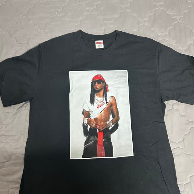 슈프림 플레이보이 카티 티셔츠 블랙 - 25FW