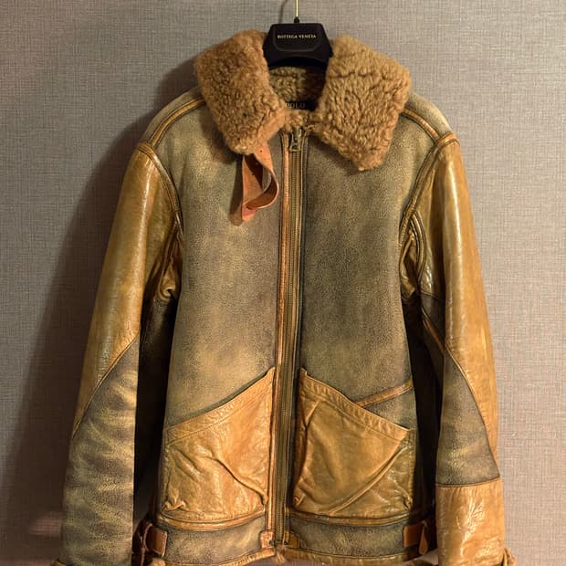 POLO 소가죽 자켓