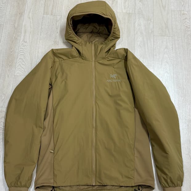 아크테릭스 아톰 후디 캔버스 M 민트급