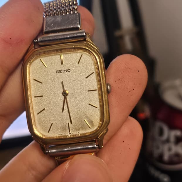 세이코 엘닉스 빈티지 시계 1990