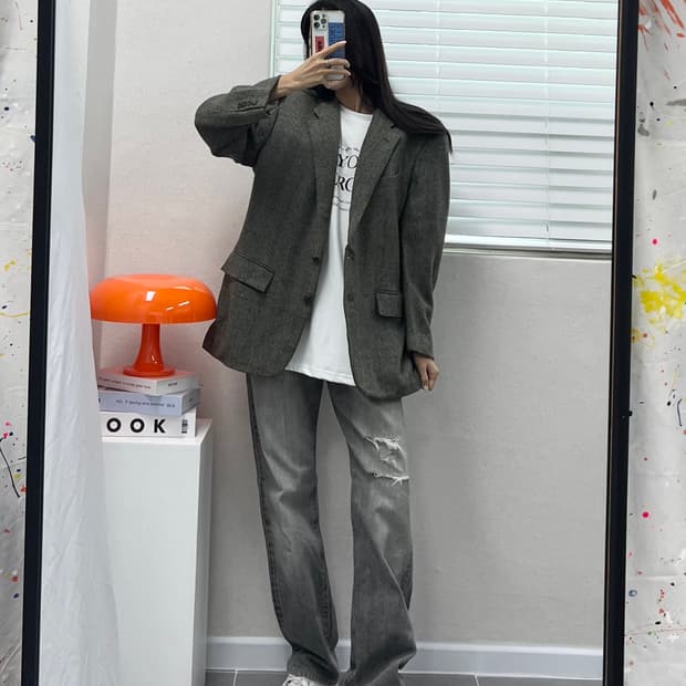 (M)아쿠아스큐텀 울 블레이져-M1380