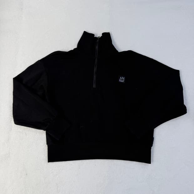 90 장미쉘바스키아 반집업 맨투맨 0303T