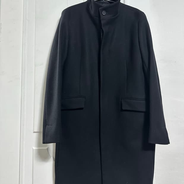 띠어리 하이넥 코트