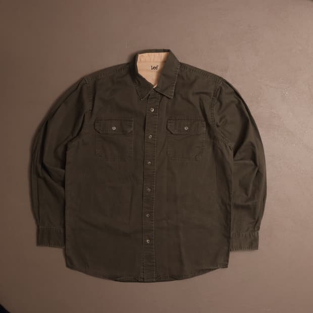 00's Lee 헤비코튼 워크셔츠 A1796