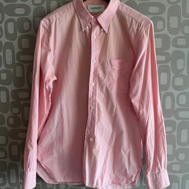 EASTLOGUE 이스트로그 핑크 셔츠