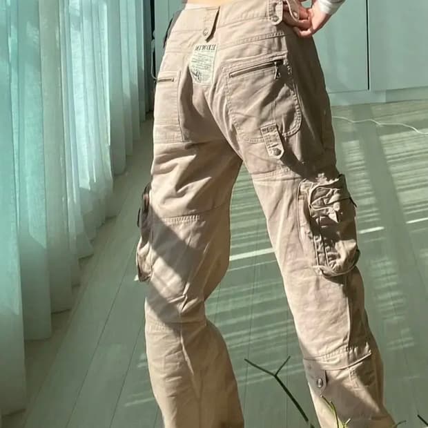 Y2K Japanese vintage cargo pants