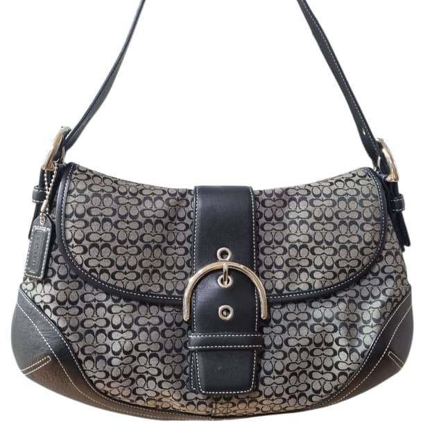 코치빈티지 소호 시그니처 숄더백 y2k 갸루 히메