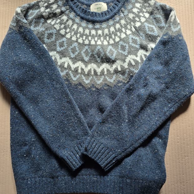 헨리코튼 노르딕 라운드 니트 105