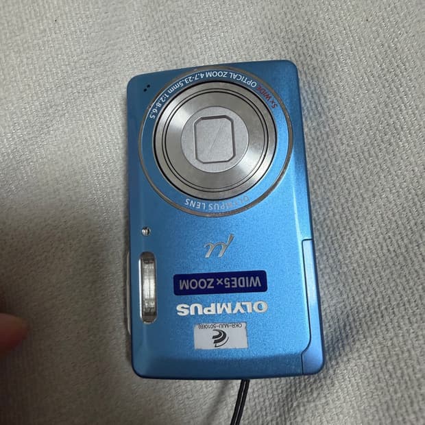 올림푸스 뮤 5010 블루 디지털 카메라 (작례 ㅇ)