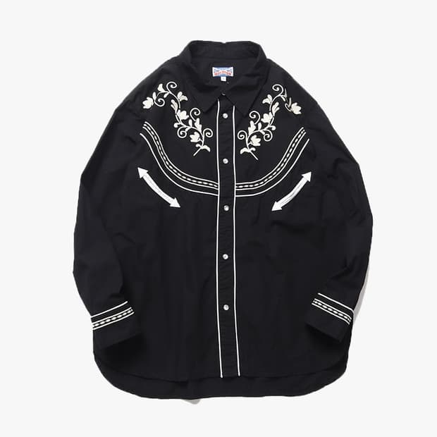 HOUSTON - 25SS EMBROIDERY WESTERN SHIRT