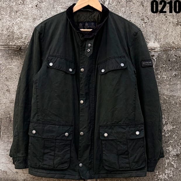 바버 듀크 왁스 자켓 M 0210 