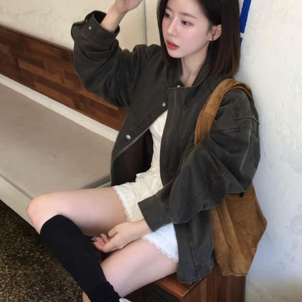 인사일런스 워시드 에코레더 브라운s