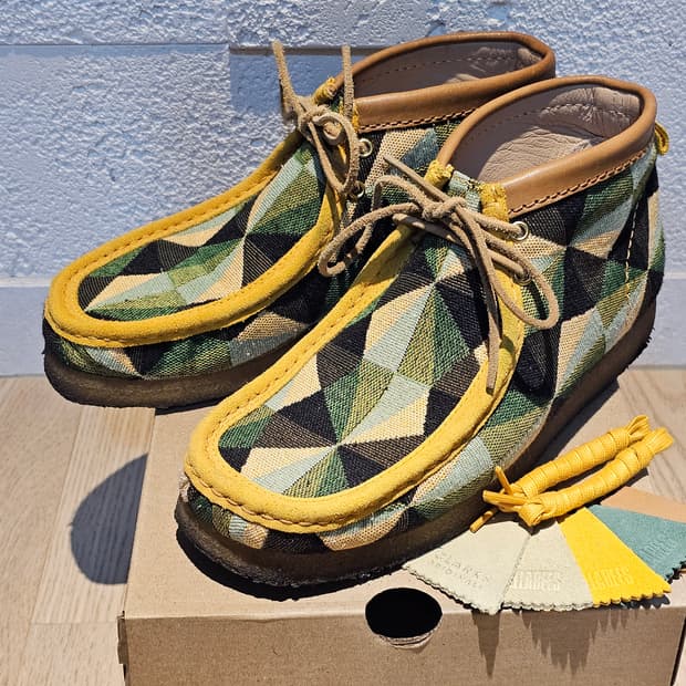 클락스 왈라비 부츠 멀티컬러 UK8