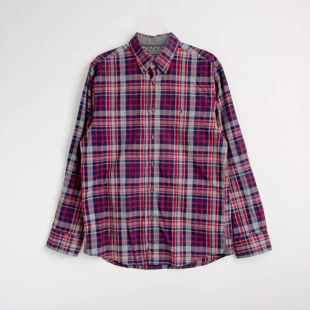 F2 타미힐피거 체크셔츠 M사이즈