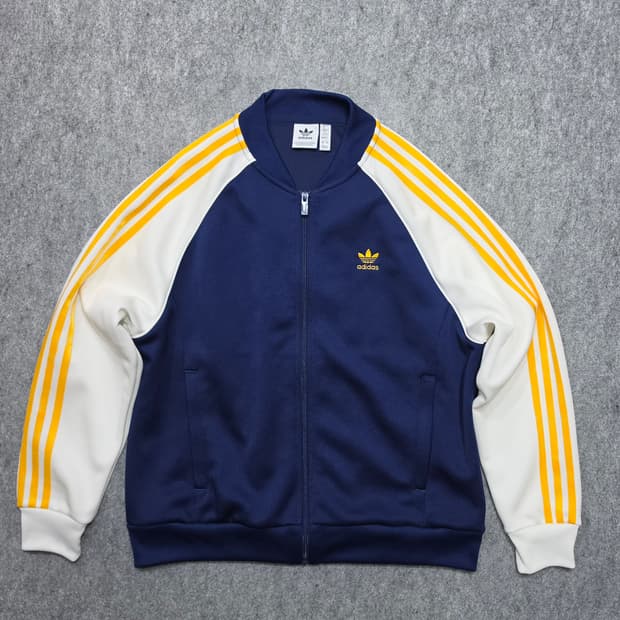 아디다스 아디컬러 클래식 오버사이즈 SST 트랙탑 져지 L