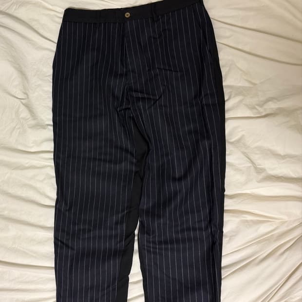 [L] comme des garcons shirt 2 tone pants