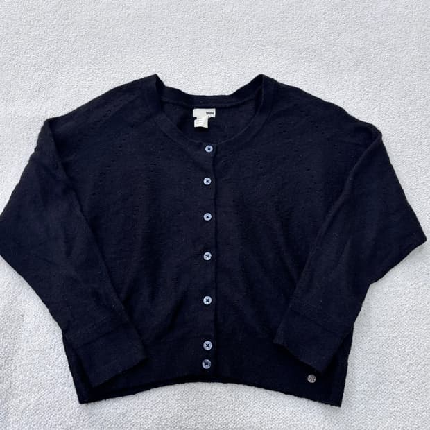 S 빈티지 여성용 니트 가디건 0306E