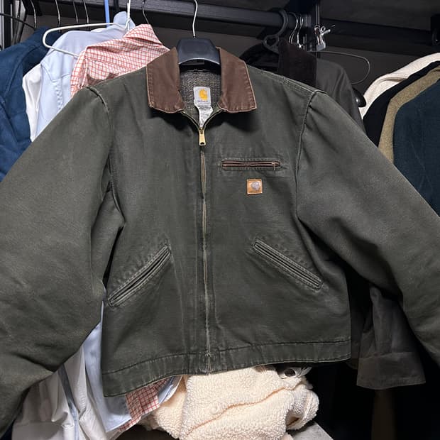 칼하트 디트로이트 자켓 J97 MOS(모스그린)