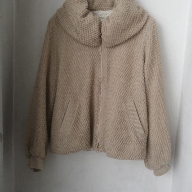 tsumori chisato boa fur jacket