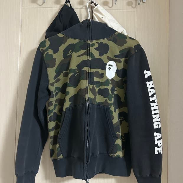 aape 베이프 후드집업