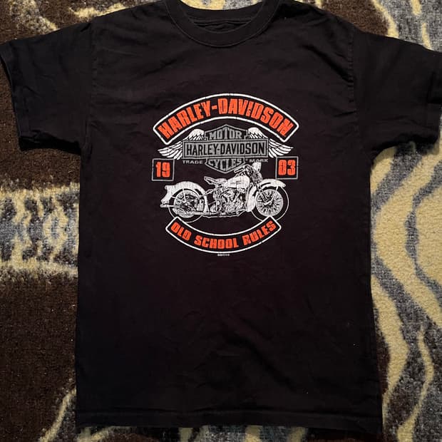 Harley davidson 반팔 티셔츠