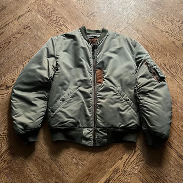 [XL]CAB Clothing 캡클로딩 50's MA-1 울파일 항공점퍼