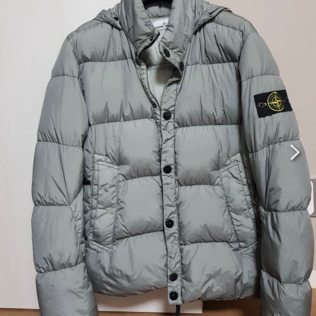 [정품/M] 스톤아일랜드 가먼트다잉 패딩