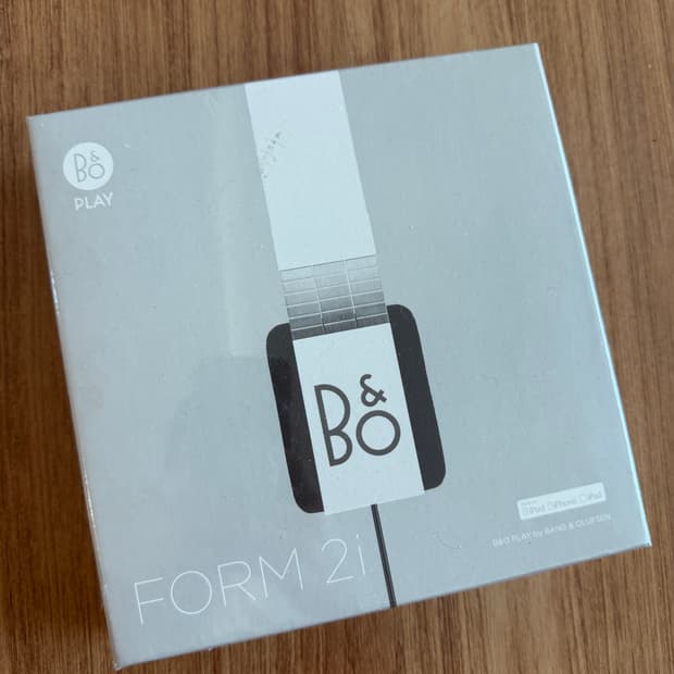 뱅앤올룹순 form2i 헤드폰 화이트 새상품 