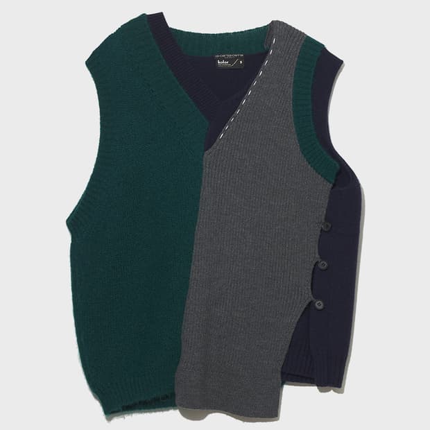 KOLOR knit vest