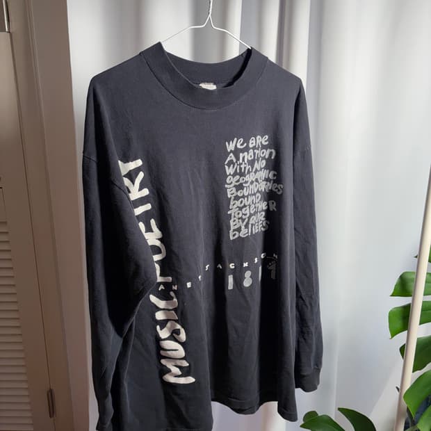 Vintage janet jackson ls 자넷 잭슨 롱슬리브