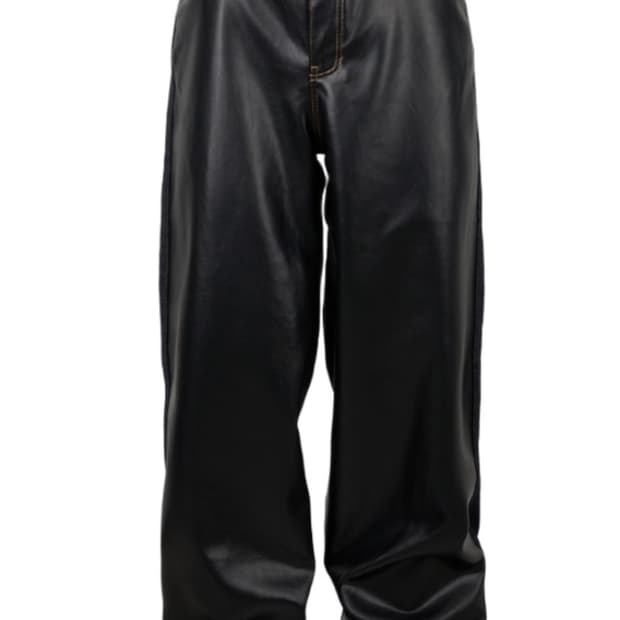 에모스텐스클럽 레더 패널데님 (2사이즈,새상품급)택포함