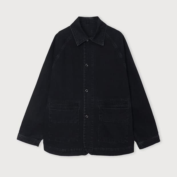 에토스 오버핏 데님 재킷