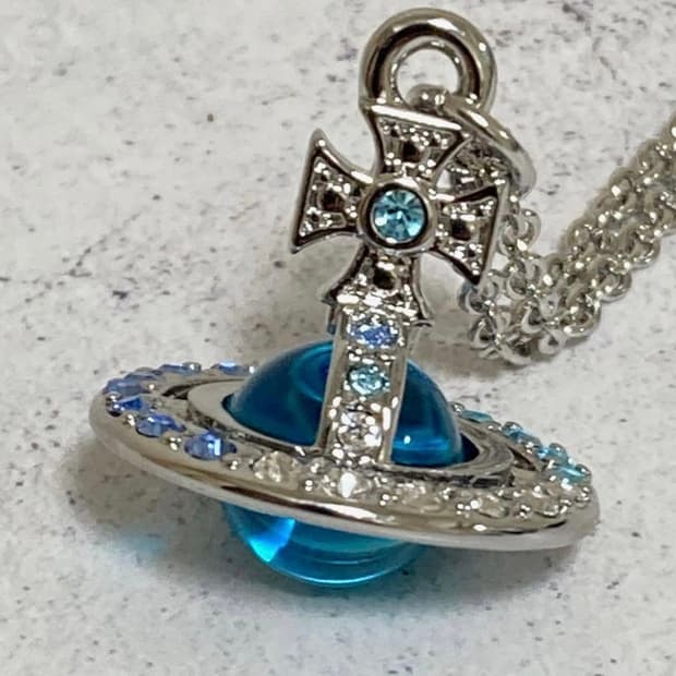 비비안웨스트우드 orb 라이트블루