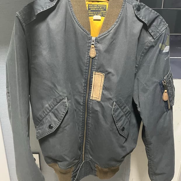 더블알엘 ma-1 자켓 S 