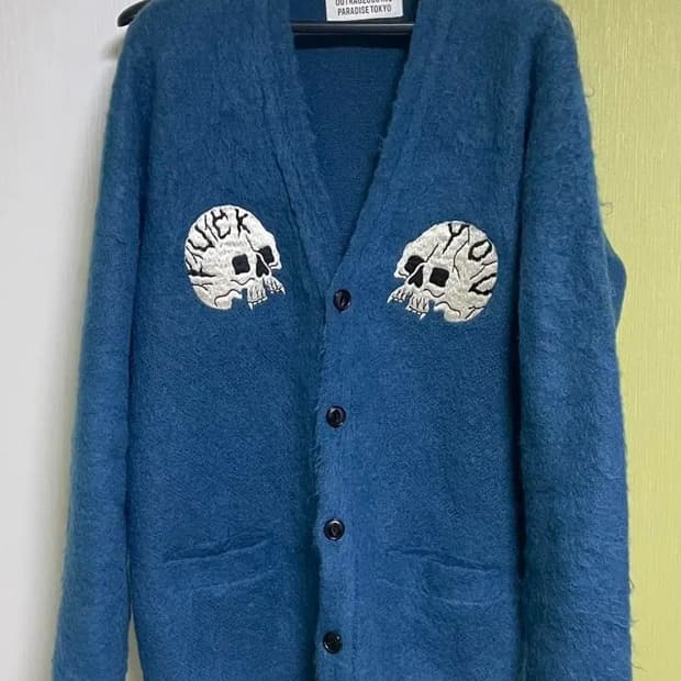 와코마리아 모헤어 가디건